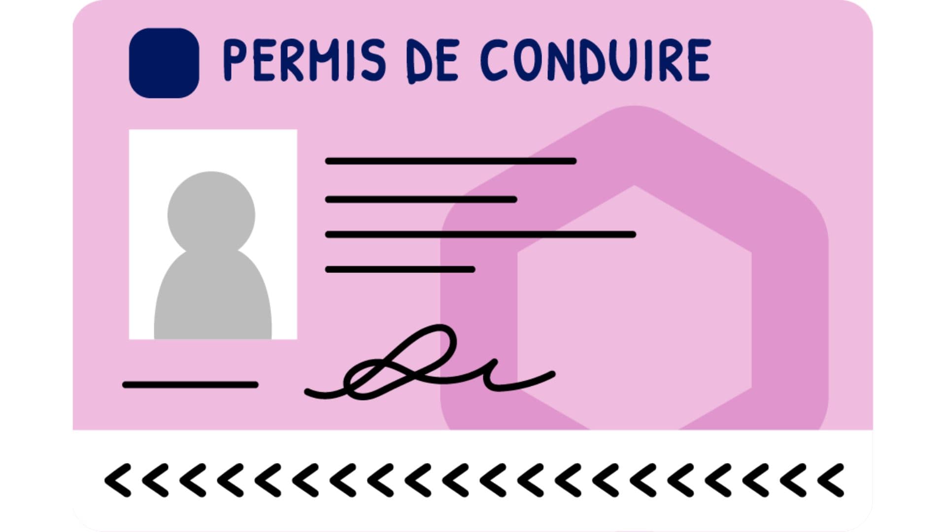 Illustration Permis de Conduire